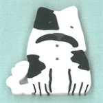 (image for) White Spotted Dog - Large